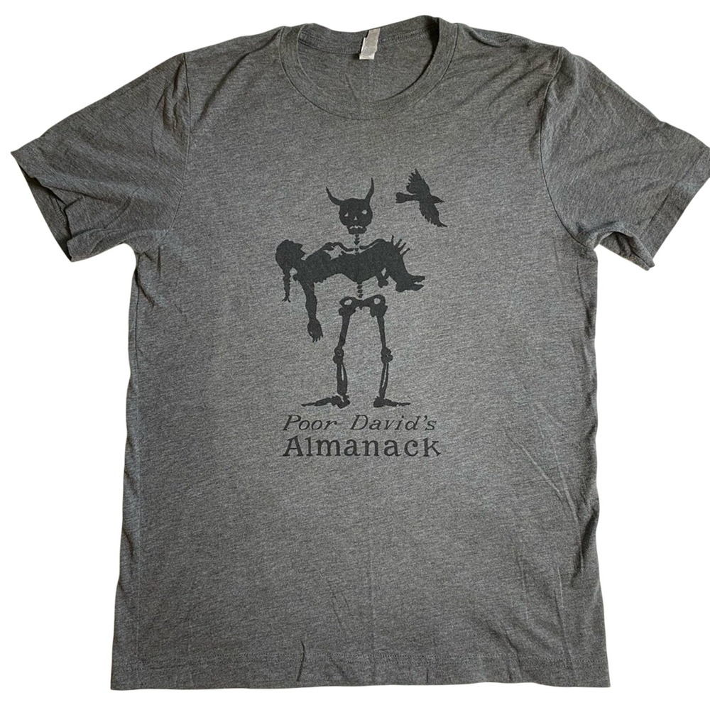 Poor‎ David's Almanack 2018 Tour Graphic Band Tee Size Medium Unisex T-Shirt